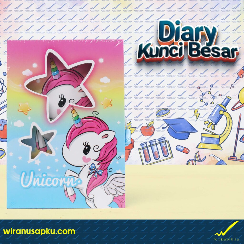 Buku Diary Kunci Besar