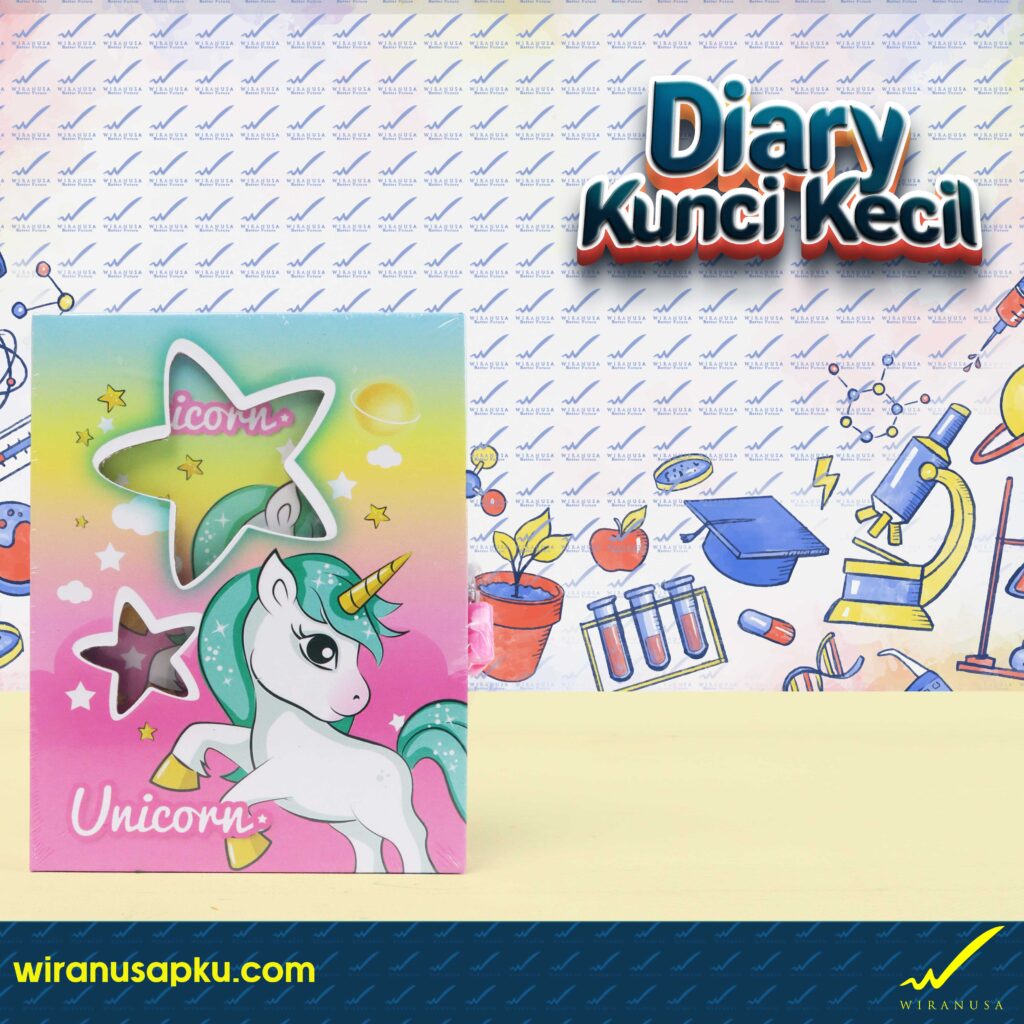 Buku Diary Kunci Kecil