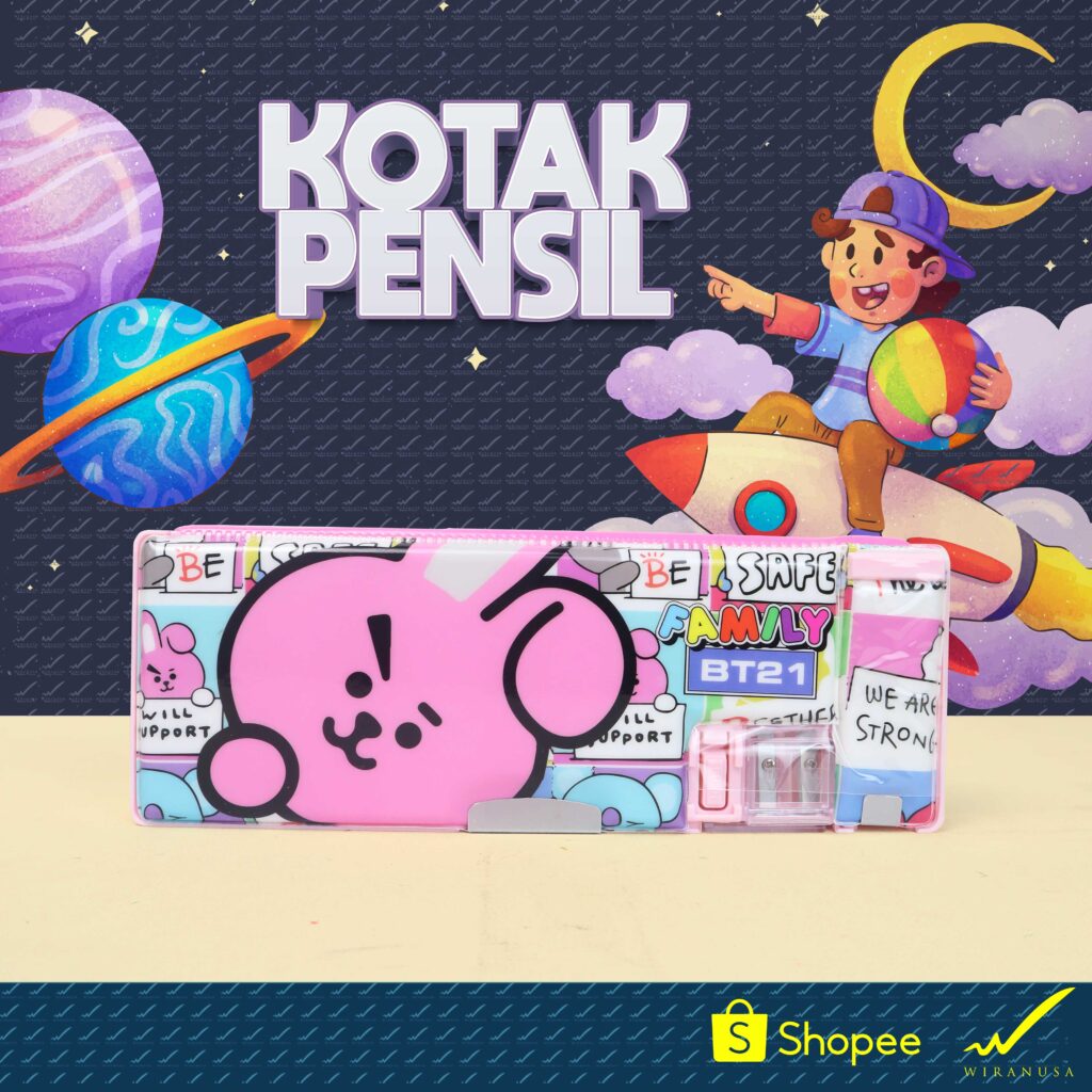 Kotak Pensil 8100-BT BT21