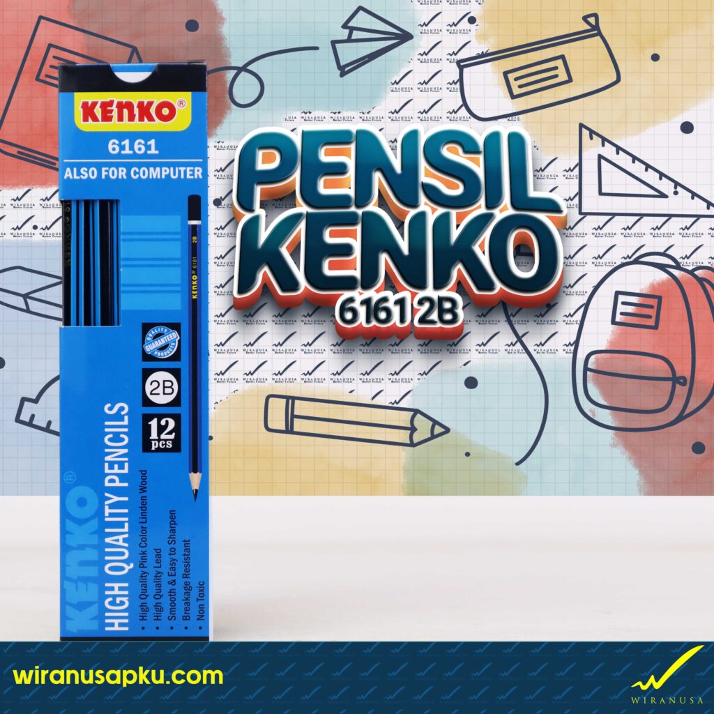 Pensil Kenko HB 6161 BIRU