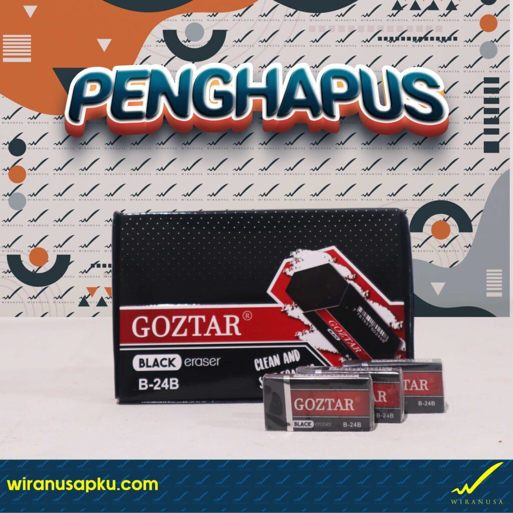 Penghapus Goztar (Hitam)