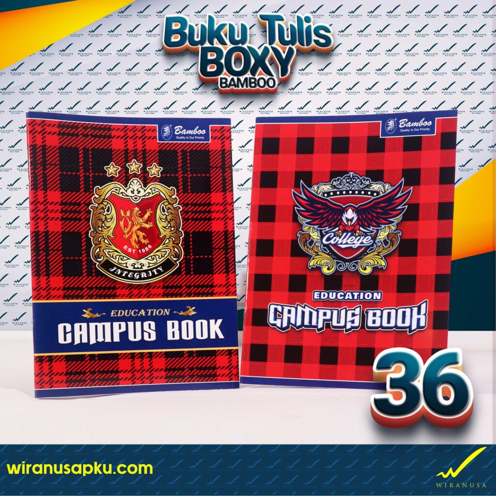 Buku Boxy Bamboo isi 36 lemba